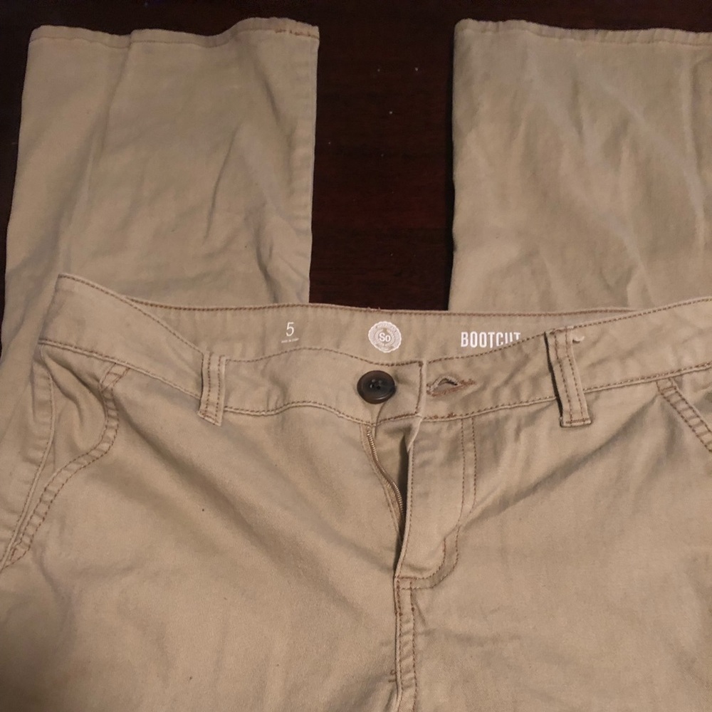 Size 5 SO Khakis